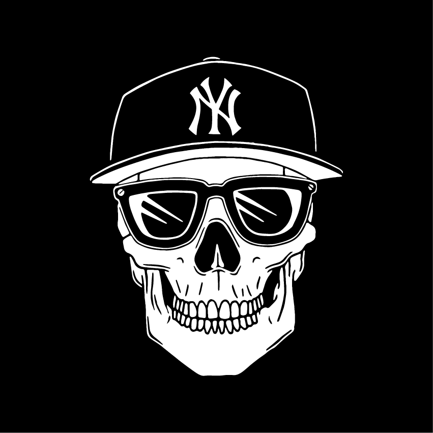 SKULL NY CAP